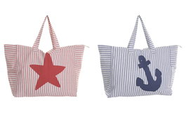 DKD Home Decor Bolso de Poliéster con Cremallera (Surtido de 2 unidades)