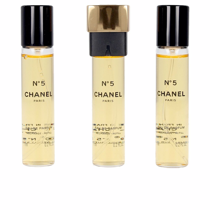Chanel Nº 5 Eau de Toilette Recargas Vaporizador para el Bolso 3 x 20 ml