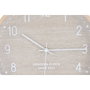 DKD Home Decor Reloj de Pared PVC 30x4x30cm Surtido de 2 Unidades (Beige y Gris)
