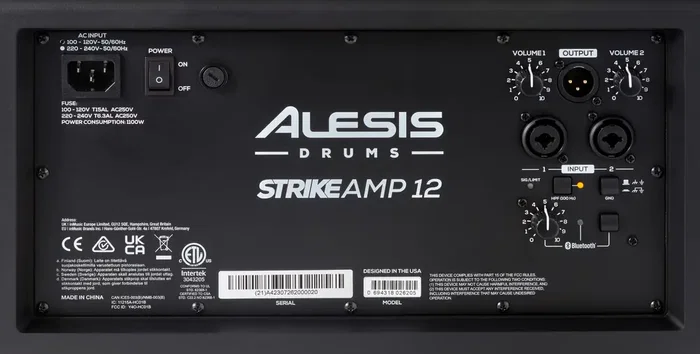 Alesis Strike Amp12 Mkii Monitor Activo para Batería Electrónica 1100 W RMS Bluetooth 132 dB Alesis Strike Amp12 Mkii Monitor Activo para Batería Electrónica 1100 W RMS Bluetooth 132 dB