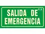 Syssa Señal de Salida de Emergencia en PVC Fotoluminiscente 320x160 mm