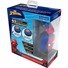 Lexibook Auriculares Inalámbricos Bluetooth Spider-Man para Niños, Batería de Litio, Responde Llamadas, Caja en Español