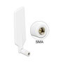 DeLOCK 12430 Antena LTE Dualband WLAN SMA Blanco