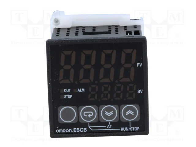 OMRON E5CB-Q1P Regulador de Temperatura Pt100 SSR OMRON E5CB-Q1P Regulador de Temperatura Pt100 SSR