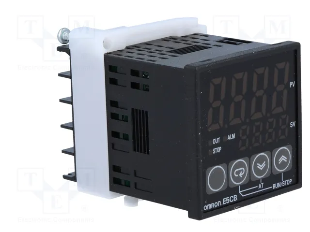 OMRON E5CB-Q1P Regulador de Temperatura Pt100 SSR OMRON E5CB-Q1P Regulador de Temperatura Pt100 SSR