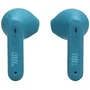 JBL Tune Flex 2 Auriculares Bluetooth True Wireless con ANC, Sonido Pure Bass y Spatial, 48h Autonomía (con Estuche), Azul Turquesa - JBLTFLEX2TQE