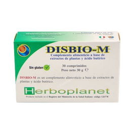HERBOPLANET Disbio-M 30 Comprimidos Mantenimiento Intestinal