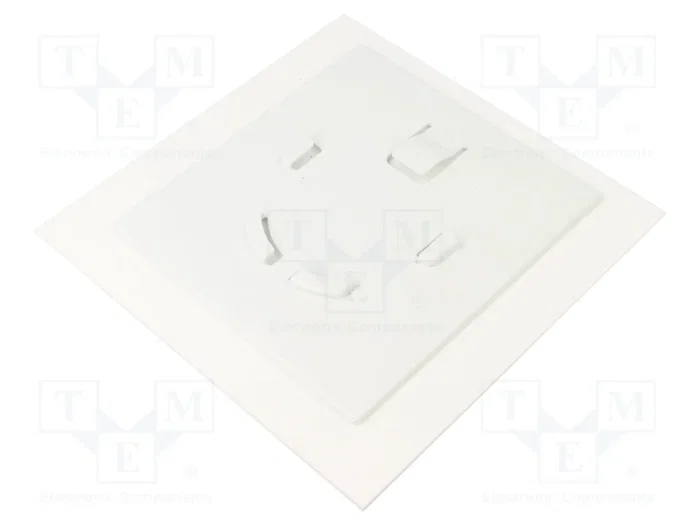 ORNO Panel decorativo blanco 170x170x10mm
