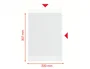 Esselte 627496 Caja 100 Dossiers Uñeros Polipropileno Transparente Piel Naranja A4 Recycle 100 Micras