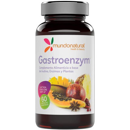 MUNDO NATURAL GASTROENZYM 60 cápsulas