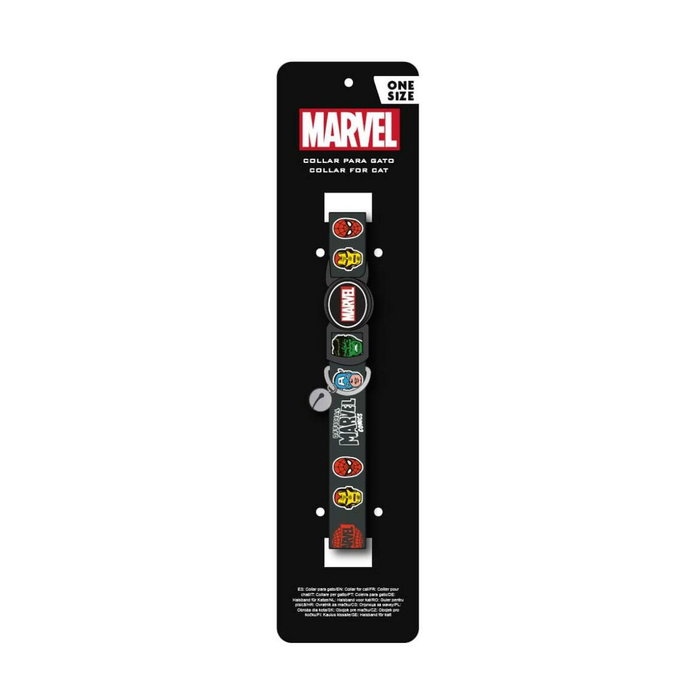Cerdá Collar Para Gato Marvel DARK GRAY Talla Única Cerdá Collar Para Gato Marvel DARK GRAY Talla Única