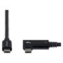StarTech Cable Thunderbolt 5 Acodado 0,8 m 80 Gbps/120 Gbps 240 W Negro