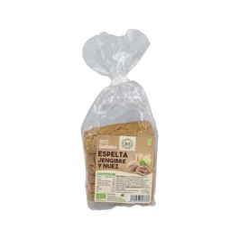 SOLNATURAL Galletas De Espelta Con Jengibre Y Nuez 175gr Bio - Ecológico, Vegano
