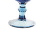 DKD Home Decor Copa de Cristal Grabada Azul Diamond Garbo 1 325ml