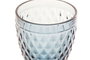 DKD Home Decor Copa de Cristal Grabada Azul Diamond Garbo 1 325ml