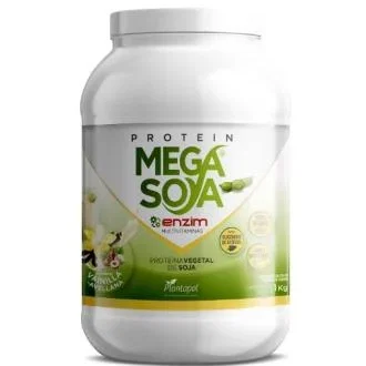 PLANTAPOL Protein Mega Soya Proteína de Soja Vainilla-Avellana 1 Kg - Complemento Proteico Vegetal con Vitaminas - Vegano PLANTAPOL Protein Mega Soya Proteína de Soja Vainilla-Avellana 1 Kg - Complemento Proteico Vegetal con Vitaminas - Vegano