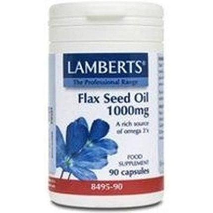 Lamberts Aceite de Semillas de Lino 1000 mg 90 Cápsulas