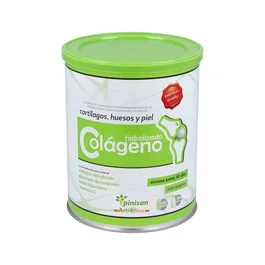 Pinisan Colageno Hidrolizado 300Gr con Vitamina C, Magnesio y Acido Hialuronico - Suplemento para Cartilagos, Huesos y Piel