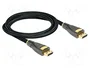 DeLOCK Cable DisplayPort 1.2 de 1 m Premium 4K 60 Hz