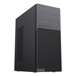 Unykach Aero C360 ATX Negro con Fuente de Alimentación 500W