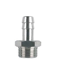 Espiga con rosca para gas M3/8 con manguera de 10 REF3810