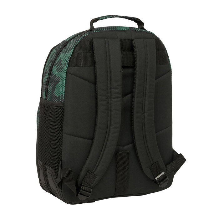 Safta Mochila safta doble con cantoneras adaptable a carro kelme camo