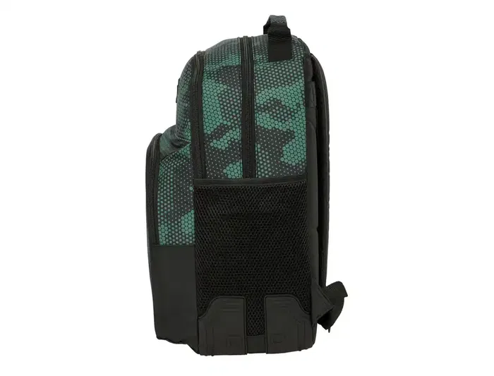 Mochila Escolar Kelme Camo Negro Verde 32 x 42 x 15 cm