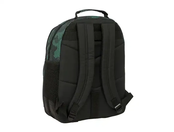 Mochila Escolar Kelme Camo Negro Verde 32 x 42 x 15 cm
