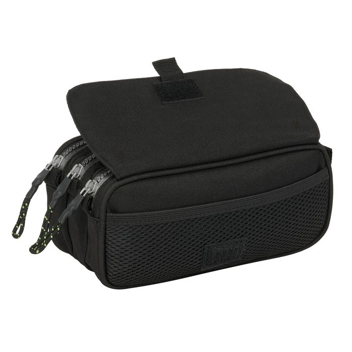 Portatodo Triple Batman Game over Negro 21,5 x 10 x 8 cm