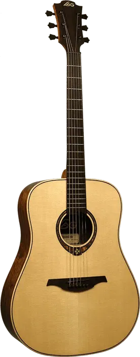 LAG Guitarra Acústica Dreadnought Tramontane 318 - Natural Brillante
