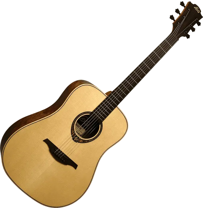 LAG Guitarra Acústica Dreadnought Tramontane 318 - Natural Brillante