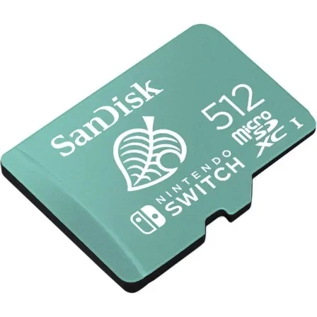 SanDisk Tarjeta de Memoria microSDXC 512GB para Nintendo Switch - Licencia Oficial, Clase 10, UHS-I, 100MB/s Lectura