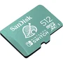 SanDisk Tarjeta de Memoria microSDXC 512GB para Nintendo Switch - Licencia Oficial, Clase 10, UHS-I, 100MB/s Lectura