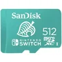 SanDisk Tarjeta de Memoria microSDXC 512GB para Nintendo Switch - Licencia Oficial, Clase 10, UHS-I, 100MB/s Lectura