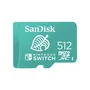 SanDisk Tarjeta microSDXC 512 GB para Nintendo Switch Verde
