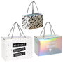 Party Time Juego de 3 Cajas-Bolsas de Regalo Plegables con Asas Vallee Outlet Medidas 18x9x12 cm, 23x11x16 cm, 27x13x20 cm