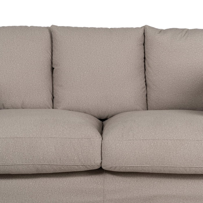 Sofá Beige Tejido Salón 200 X 102 X 100 cm