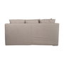 Sofá Beige Tejido Salón 200 X 102 X 100 cm