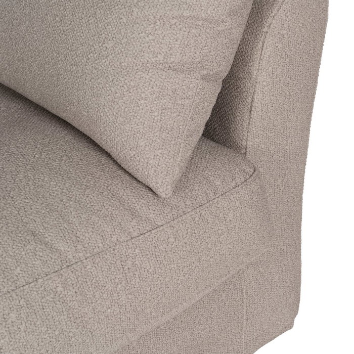 Sofá Beige Tejido Salón 200 X 102 X 100 cm