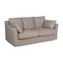 Sofá Beige Tejido Salón 200 X 102 X 100 cm