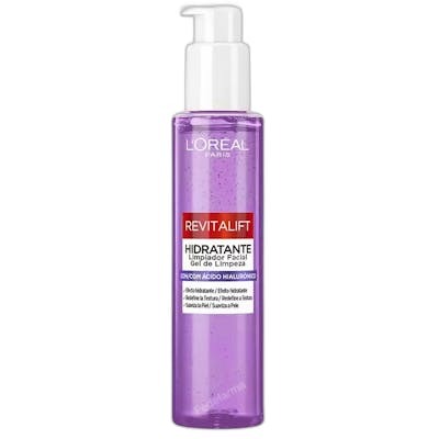 L'Oréal Paris Revitalift Gel Limpiador Facial Hidratante con Ácido Hialurónico y Ácido Salicílico, Exfolia y Suaviza la Piel, 150 ml L'Oréal Paris Revitalift Gel Limpiador Facial Hidratante con Ácido Hialurónico y Ácido Salicílico, Exfolia y Suaviza la Piel, 150 ml