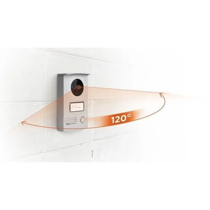 Scs Sentinel VisioDoor 7+ Videoportero con Cable Pantalla Táctil 7" RFID Visor Nocturno Grabación Vídeo