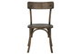 DKD Home Decor Silla Olmo Apilable Envejecido Marrón