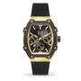 Ice Reloj 023901 con caja dorada y correa blanca