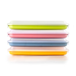 Ibili Altea Recipiente para Embutido y Fiambre, 4 Unidades