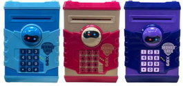 Roymart Hucha Caja Fuerte Colección Robot en 3 Colores Surtidos