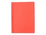 Liderpapel Carpeta Gomas Tres Solapas Plástico Folio Color Rojo