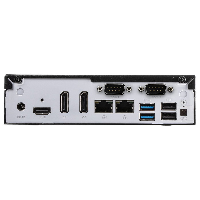 Shuttle Barebone Mini PC Slim DH610V2, Intel H610, Socket LGA 1700, DDR5-SDRAM hasta 96 GB, Negro