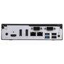 Shuttle Barebone Mini PC Slim DH610V2, Intel H610, Socket LGA 1700, DDR5-SDRAM hasta 96 GB, Negro