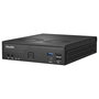 Shuttle Barebone Mini PC Slim DH610V2, Intel H610, Socket LGA 1700, DDR5-SDRAM hasta 96 GB, Negro